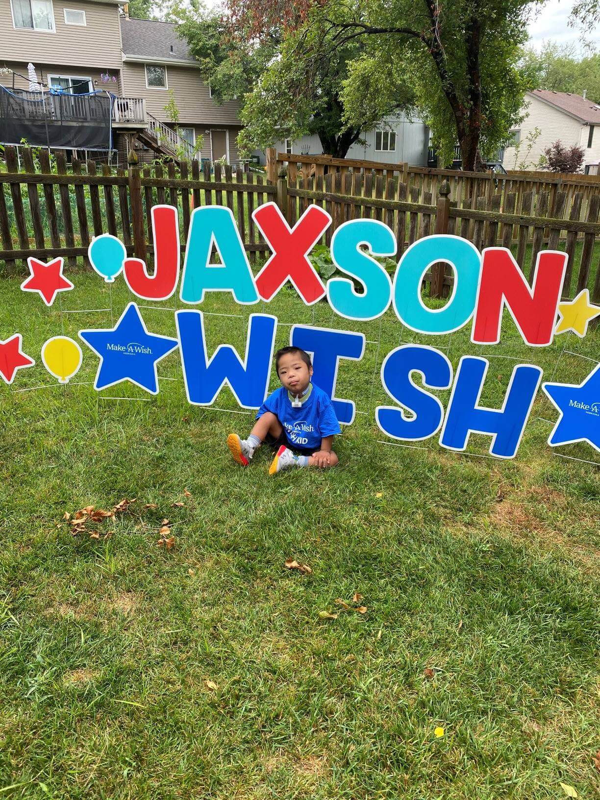 Jaxon Make a Wish - Backyard Playworld