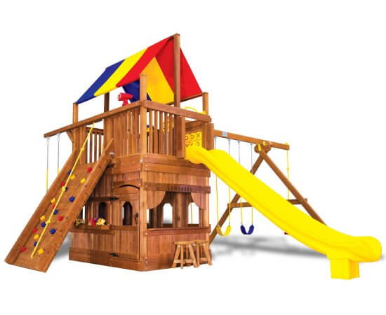 41B Monster Clubhouse Pkg II with Playhouse and More