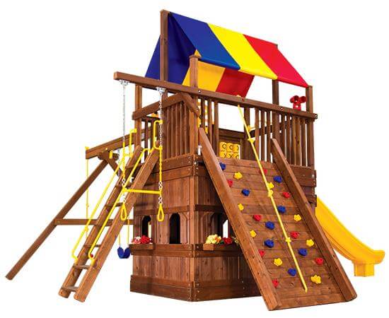 41B Monster Clubhouse Pkg II with Playhouse and More