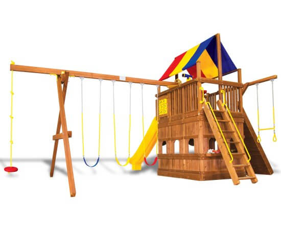 41B Monster Clubhouse Pkg II with Playhouse and More