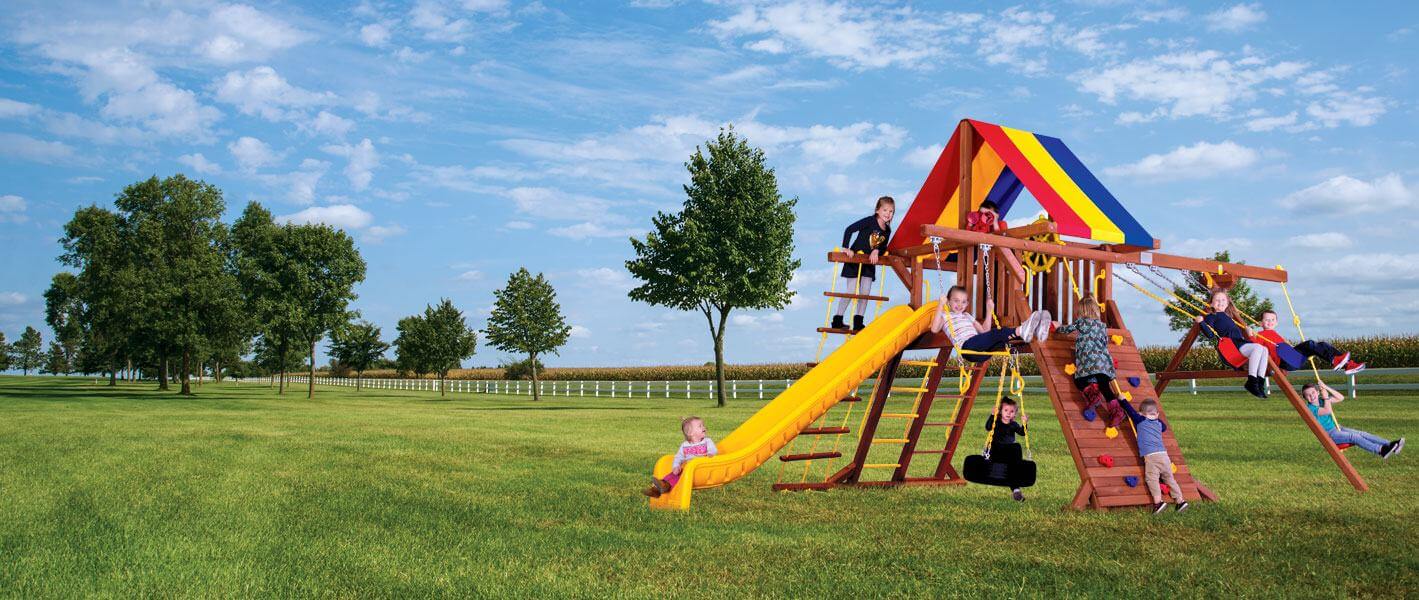 Swing Sets & Playsets Rainbow Play Systems