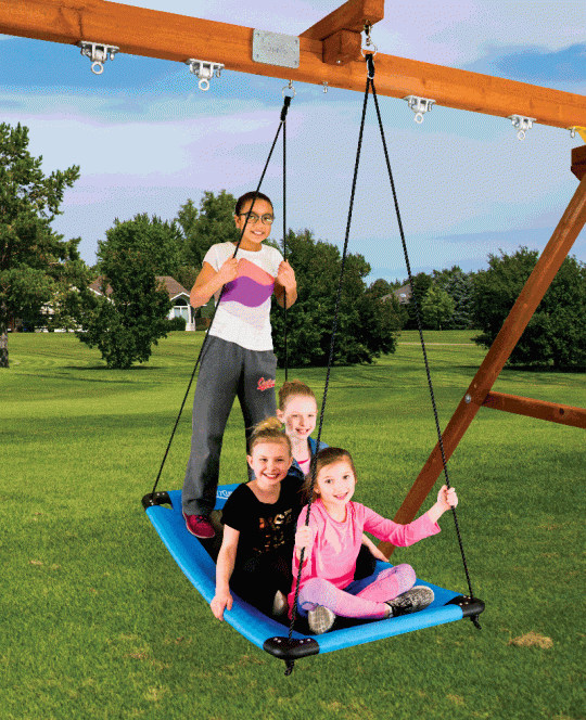 Safe & Durable Playsets Rainbow Play System