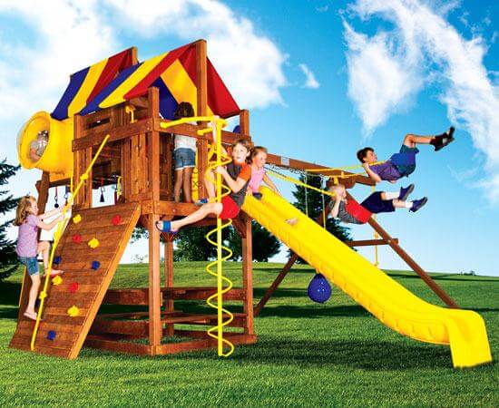 Create Your Own Rainbow Playset - Swings-n-Things Outdoor Play Equipment