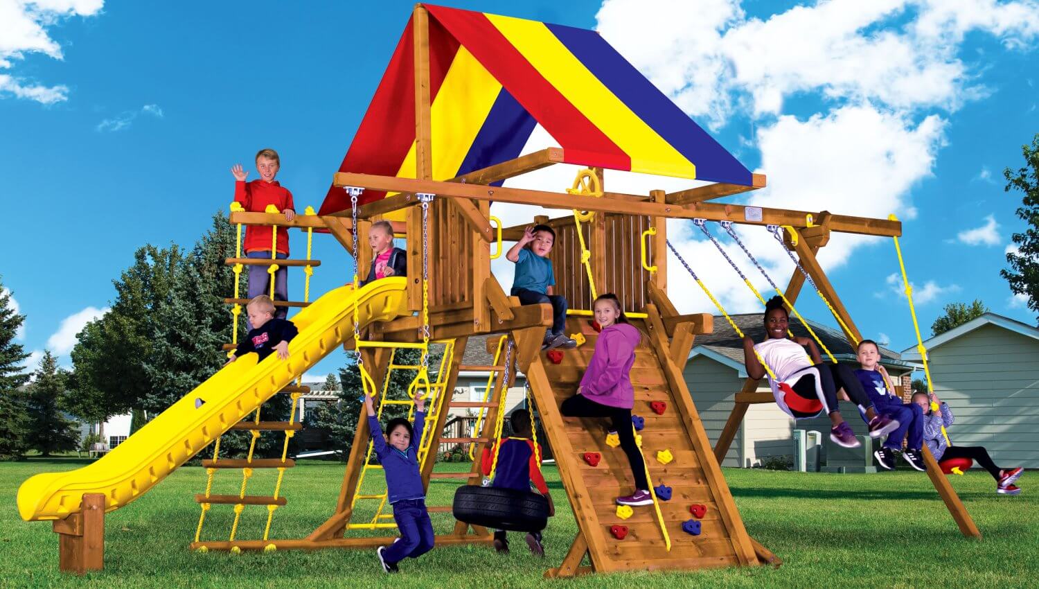 Rainbow Castle Pkg II Spotlight Model